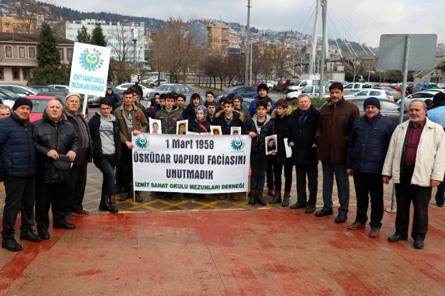 Üsküdar Vapuru'nda hayatını kaybedenler anıldı